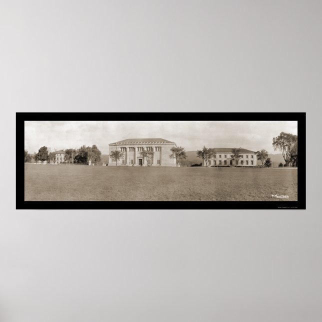 Väster Point Byggnad Photo 1909 Poster (Framsidan)