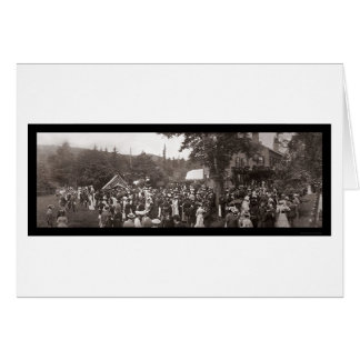 Väster Point Centennial Photo 1902 Hälsningskort