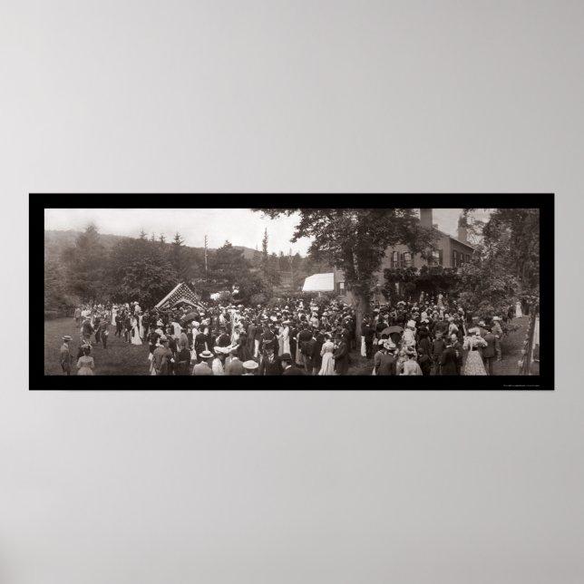 Väster Point Centennial Photo 1902 Poster (Framsidan)