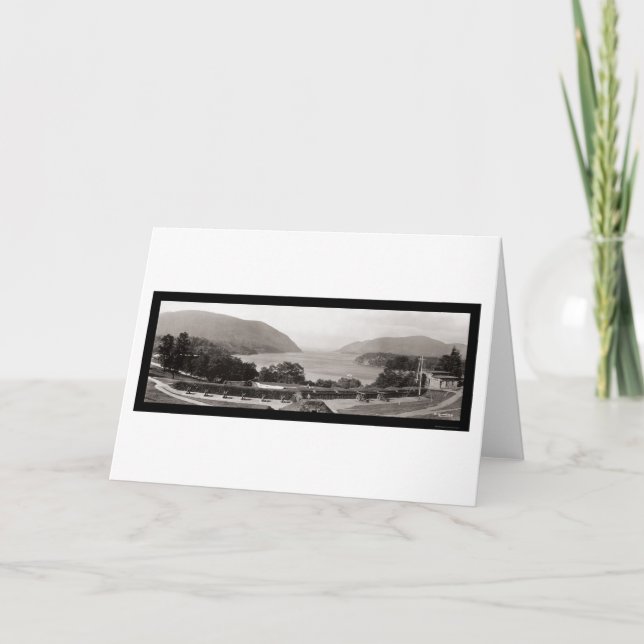 Väster Point NY Photo 1909 Kort (Framsida)