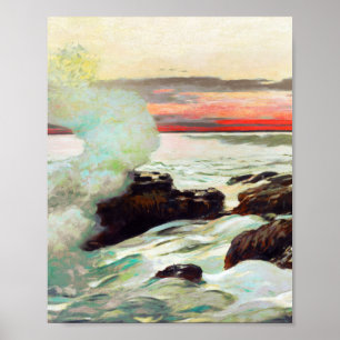 Väster Point, Prout's Nacke av Winslow Homer Poster