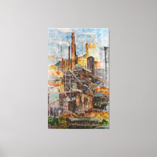 Väster Point, Va. Canvastryck