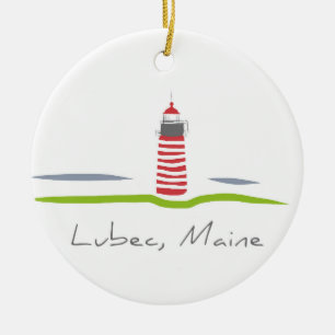 Väster Quoddy Head Light ornament