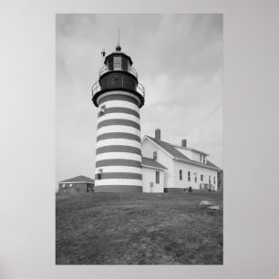 Väster Quoddy Head Light Station Poster