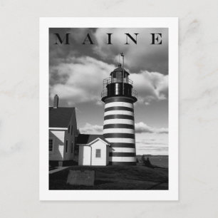 Väster Quoddy Head Light Vykort