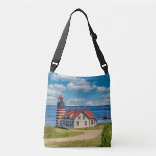 Väster Quoddy Head Lighthouse, Lubec, Maine Axelväska