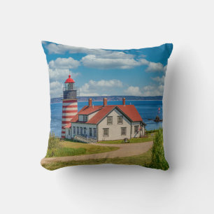 Väster Quoddy Head Lighthouse, Lubec, Maine Kudde