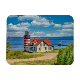 Väster Quoddy Head Lighthouse, Lubec, Maine Magnet