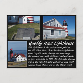 Väster Quoddy Head Lighthouse Vykort