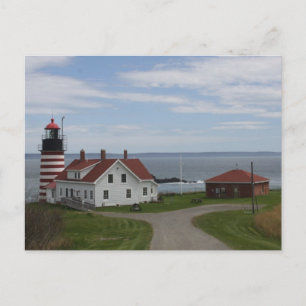 Väster Quoddy Head Vykort