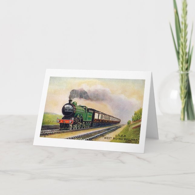 Väster Riding Pullman Kort (Framsida)