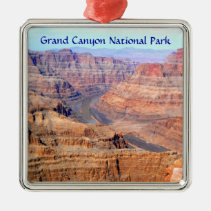 Väster Rim Grand Canyon nationalpark Julgransprydnad Metall