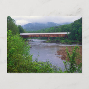 Väster River Covered Bridge Dummerston VT Vykort