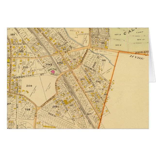 Väster Roxbury, Massachusetts 2 Hälsningskort (Framsidan Horizontal)