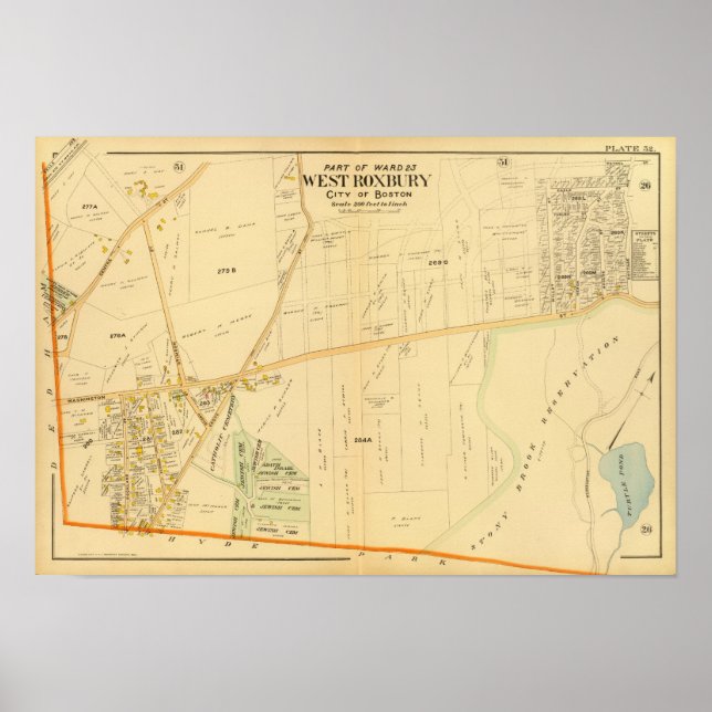 Väster Roxbury, Massachusetts Poster (Framsidan)