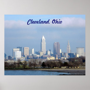 Väster Side Cleveland OH poster