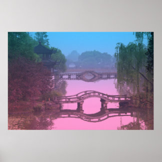 Väster Sjö China Poster