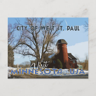 Väster St. Paul Vykort