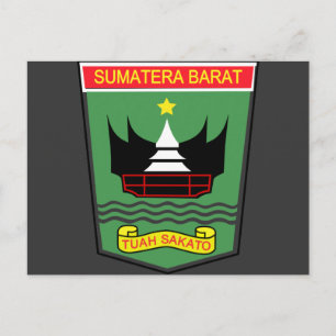 Väster Sumatra, Indonesien Vykort