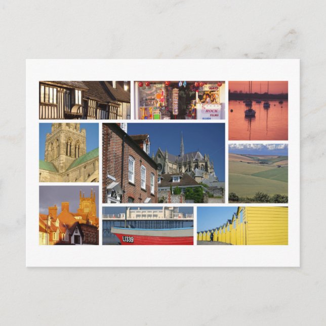 Väster Sussex Vykort (Framsida)