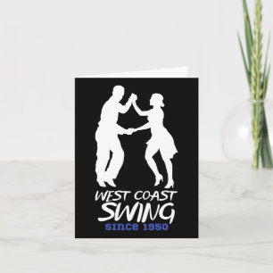 Väster Swing Dance sedan 1950 - Väster Swi Kort