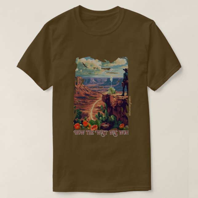 Väster T Shirt (Design framsida)