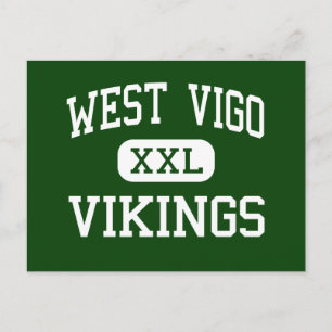 Väster Vigo - Vikings - High - Väster Terre Haute Vykort