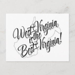 Väster Virginia är Best Virginia Vykort