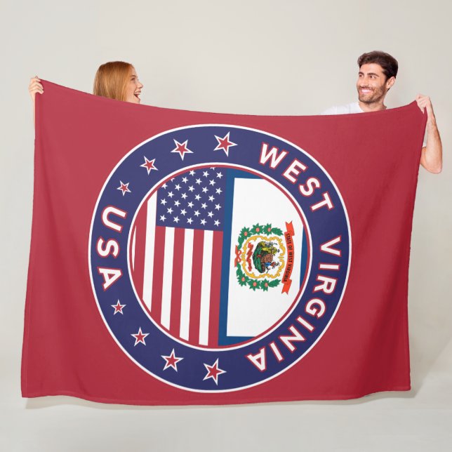 Väster Virginia Fleecefilt (På plats)