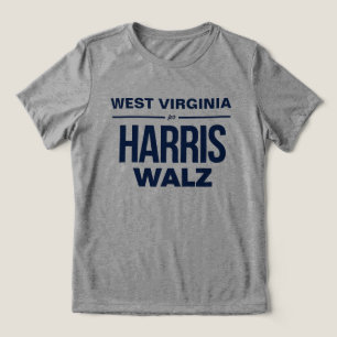 Väster Virginia for Harris Walz T Shirt
