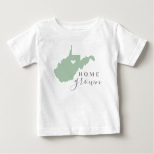 Väster Virginia Home Grown Redigerbart Färg-till T Shirt