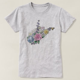 Väster Virginia in Bloom T Shirt