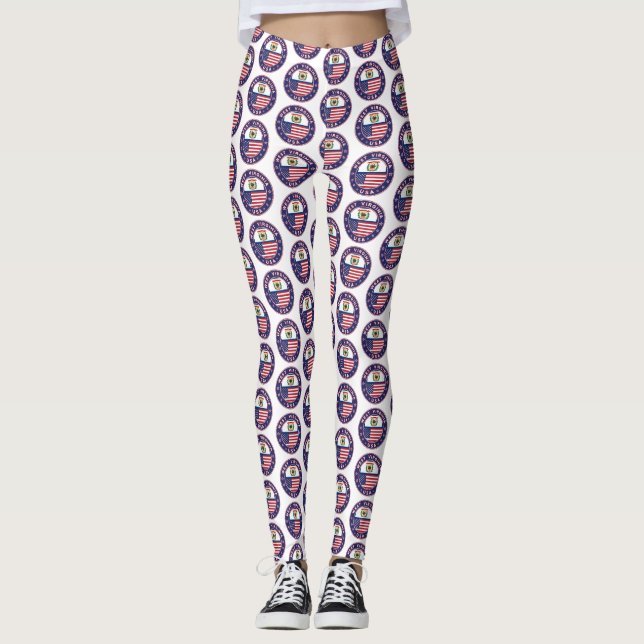 Väster Virginia Leggings (Framsida)