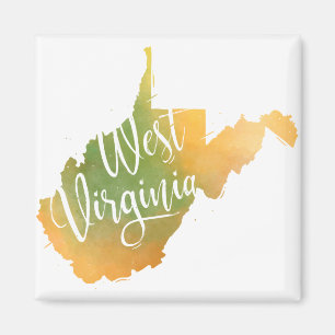 Väster Virginia Magnet