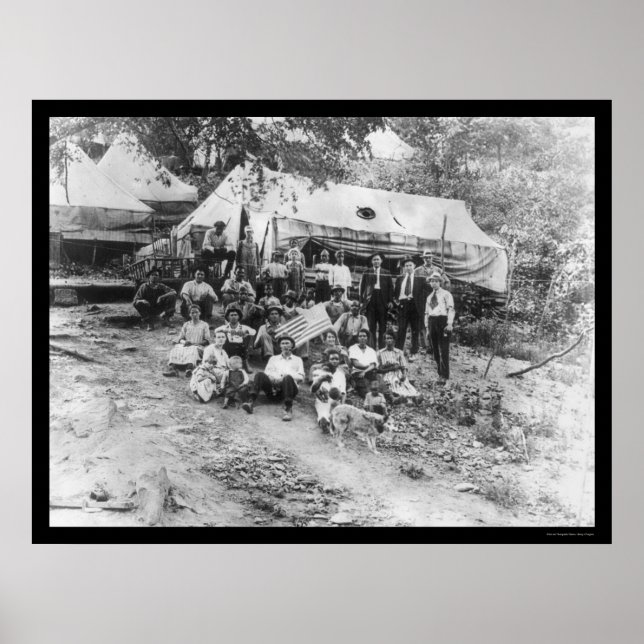 Väster Virginia Miners 1922 Poster (Framsidan)