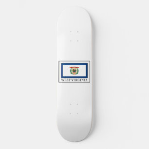 Väster Virginia Old School Skateboard Bräda 21,6 Cm