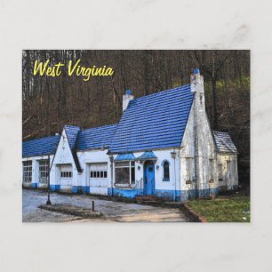Väster Virginia Postcard Vykort