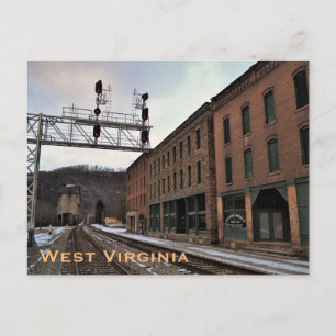 Väster Virginia Postcard Vykort