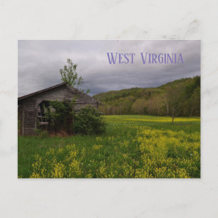Väster Virginia Postcard Vykort