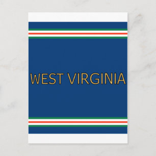 Väster Virginia Postcard Vykort