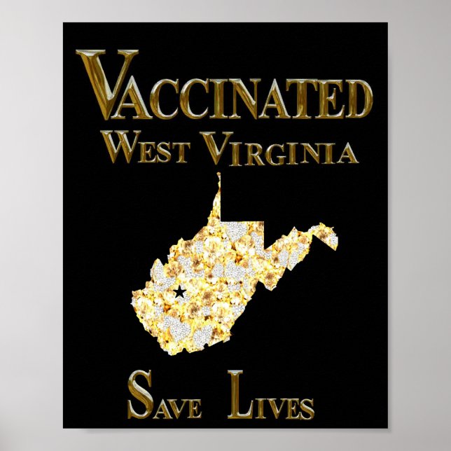 VÄSTER VIRGINIA POSTER (Framsidan)