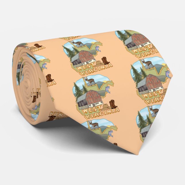 Väster Virginia Slips (Rullad)