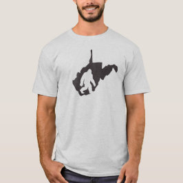 Väster Virginia State Bigfoot T Shirt