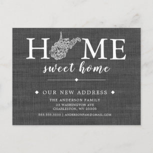 VÄSTER VIRGINIA Statligt meddelande om Flytta