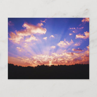 Väster Virginia Sunrise Vykort