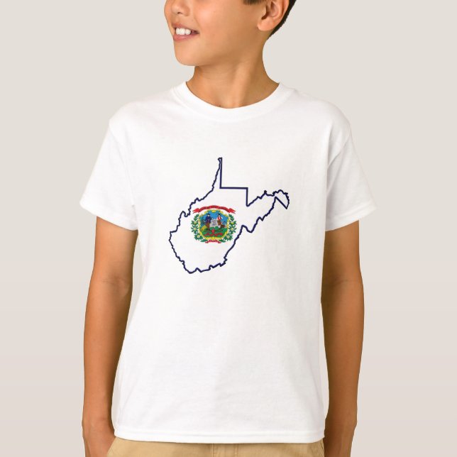 Väster Virginia T Shirt (Framsida)