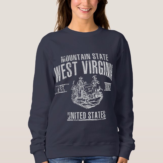 Väster Virginia Tee Shirt (Framsida)