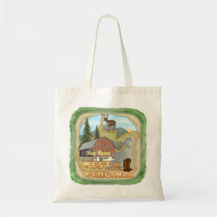 Väster Virginia Tote Bag Tygkasse