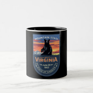 Väster Virginia Två-Tonad Mugg