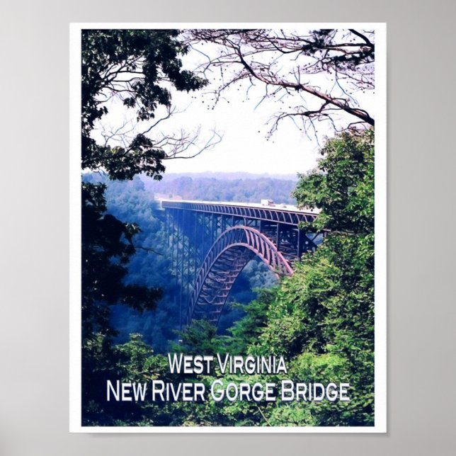 Väster Virginia - Usa - Mosaic - Poster (Framsidan)